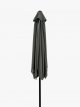 Aluminium Wind-Up Parasol, 2.7m
