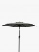 Metal Pole Garden Parasol, 2.2m