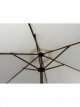 Wood-Effect Wind-Up Parasol, 2.7m